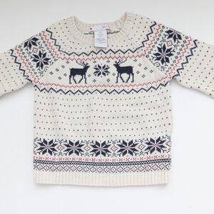 Unisex Kids' (Size 5) Cozy Christmas/Holiday/Fall/Winter Sweater